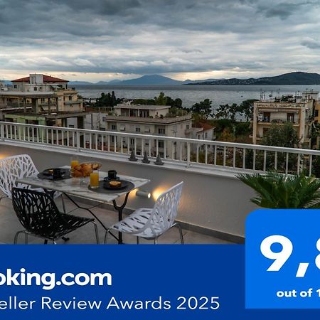Sea View Luxury Apartment ヴォロス エクステリア 写真