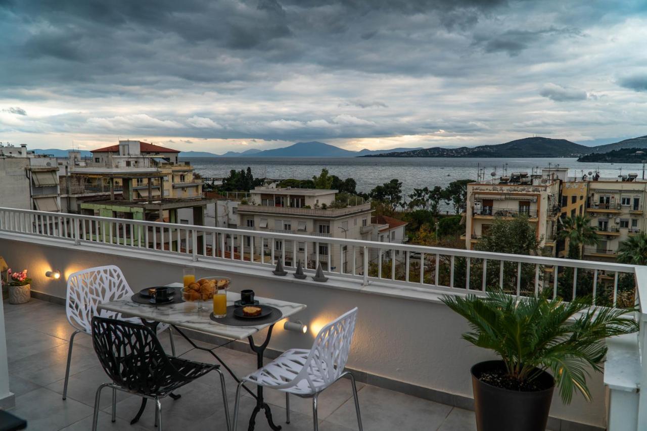 Sea View Luxury Apartment ヴォロス エクステリア 写真