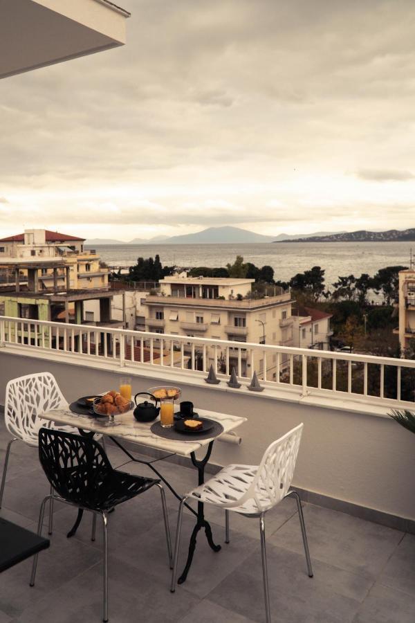 Sea View Luxury Apartment ヴォロス エクステリア 写真